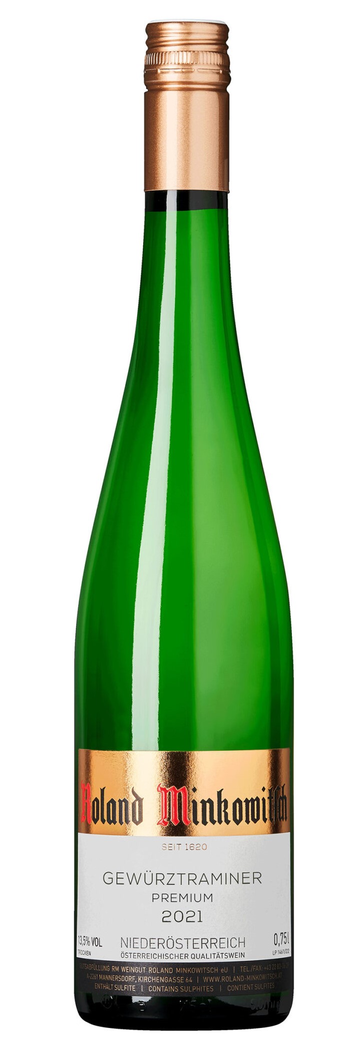 Minkowitsch Gewürztraminer Premium 2021 Minkowitsch Gewürztraminer Premium 2021