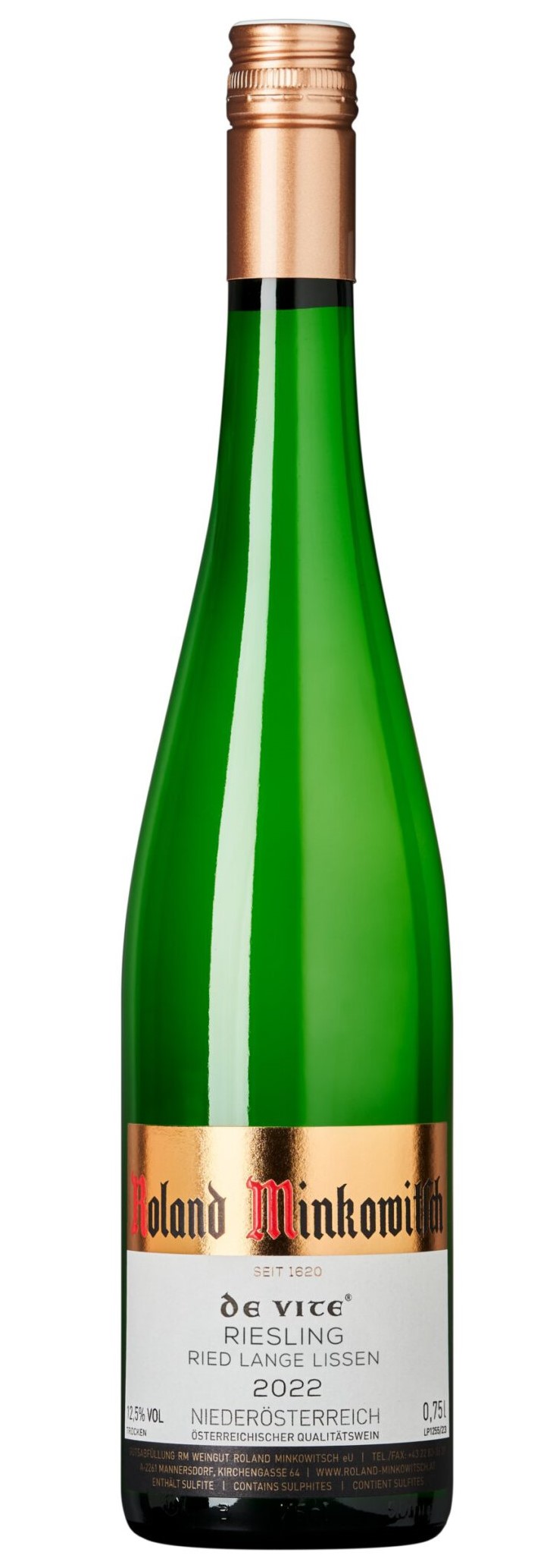 Minkowitsch Rheinriesling Lange Lissen 2022 Minkowitsch Rheinriesling Lange Lissen 2022