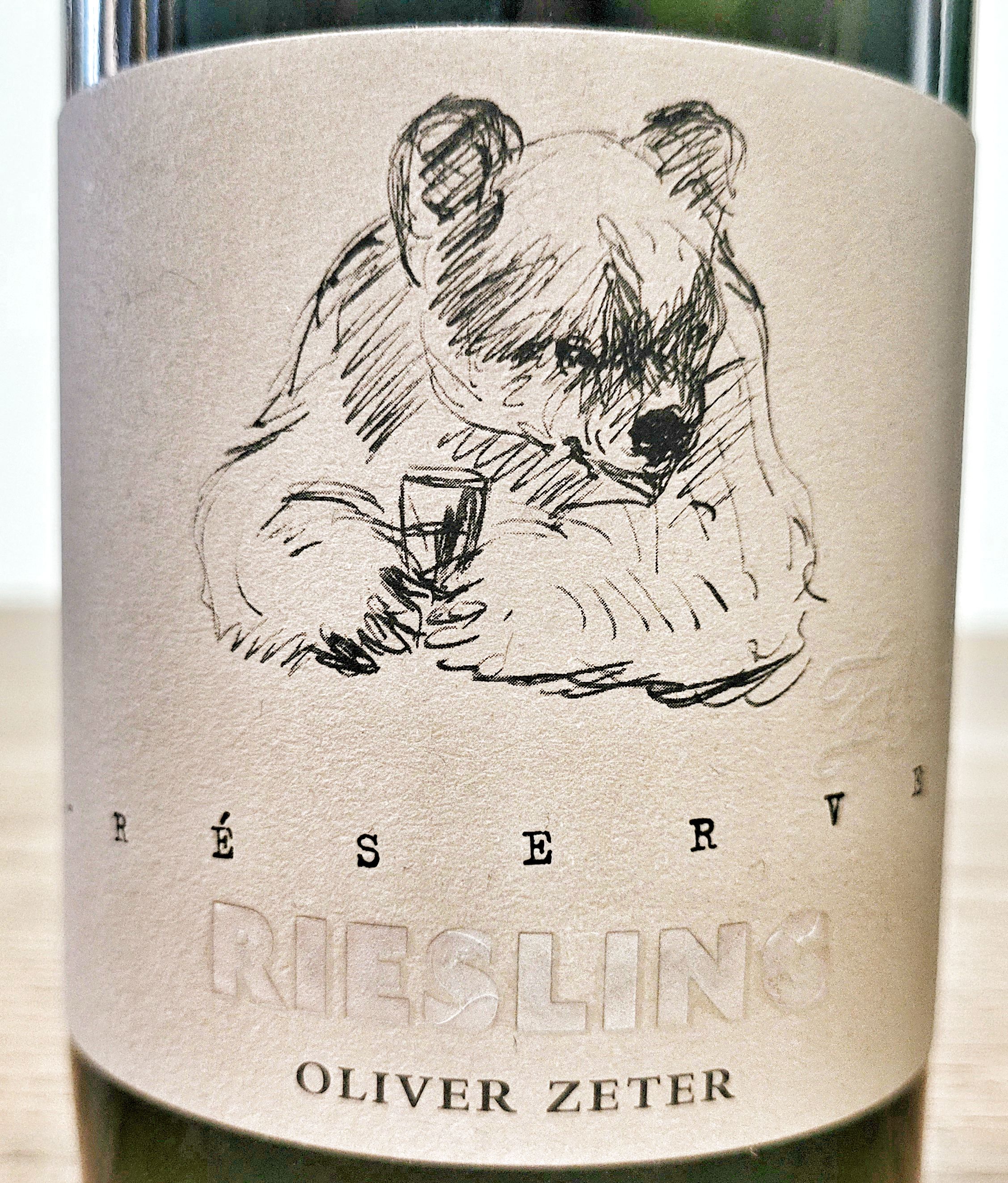 Oliver Zeter Riesling Weilberg 2012 Réserve Oliver Zeter Riesling Weilberg 2012 Réserve